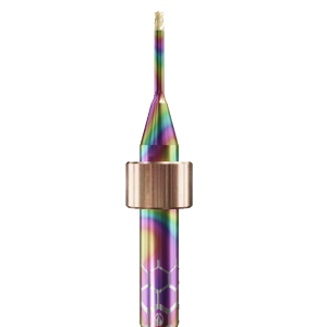 CT.TTN.T4.15.6.120.50.G.R1* | 1.5mm CoCr Bur for DC1*/ DC5*/DC7* Machines (4-Flute Torus) w/ Measurement Protocol