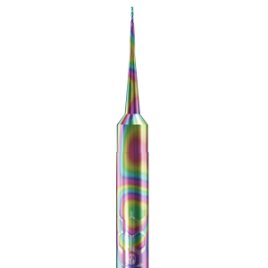 PT.TEC.B2.05.6.020.50.X.RZ | 0.5mm PMMA/PEEK Bur for ZirkonZahn* 6mm Shaft Machines (2-Flute Ball)