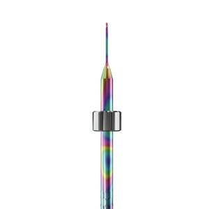 PT.TEC.B2.06.3.100.48.X.R4 | 0.6mm PMMA/PEEK Bur for Amann Girrbach* Machines (2-Flute Ball)