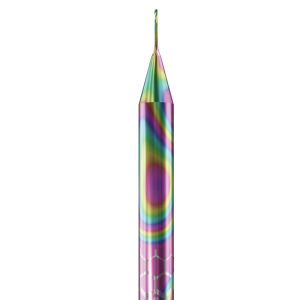 PT.TEC.B2.06.6.060.53.X.R0 | 0.6mm PMMA/PEEK Bur for Open Machines (2-Flute Ball)