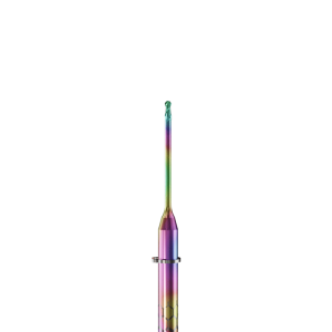 PT.TEC.B2.10.3.160.38.X.R3 | 1mm PMMA/PEEK Bur for VHF* Machines (2-Flute Ball)