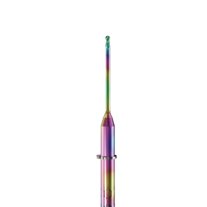 PT.TEC.B2.10.3.160.40.X.R3 | 1mm PMMA/PEEK Bur for VHF* Machines (2-Flute Ball)