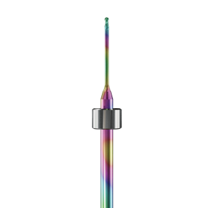 PT.TEC.B2.10.3.160.48.X.R4 | 1mm PMMA/PEEK Bur for Amann Girrbach* Machines (2-Flute Ball)