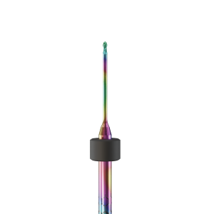 PT.TEC.B2.10.3.180.43.X.R2 | 1mm PMMA/PEEK Bur for Sirona* MCX5* Machines (2-Flute Ball)