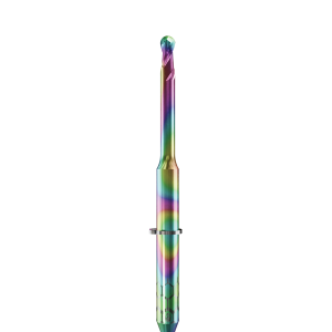 PT.TEC.B2.20.3.200.40.X.R3 | 2mm PMMA/PEEK Bur for VHF* Machines (2-Flute Ball)