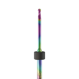 PT.TEC.B2.20.3.250.48.X.R2 | 2mm PMMA/PEEK Bur for Imes-Icore* 3mm Shaft Machines (2-Flute Ball)