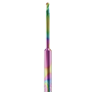 PT.TEC.B2.20.6.250.53.X.R0 | 2mm PMMA/PEEK Bur for Open Machines (2-Flute Ball)