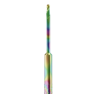 PT.TEC.B2.25.4.250.50.X.R0 | 2.5mm PMMA/PEEK Bur for Roland* DWX* Machines (2-Flute Ball)