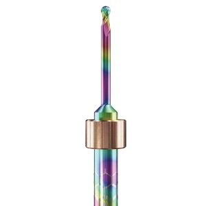 PT.TEC.B2.25.6.250.53.X.R6 | 2.5mm PMMA/PEEK Bur for Imes Icore* 6mm Shaft/PM7* Machines (2-Flute Ball)