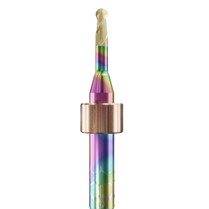 TT.TTN.B2.30.6.150.50.X.R1 | 3mm Titanium Bur for DC1*/ DC5*/DC7* Machines (2-Flute Ball)