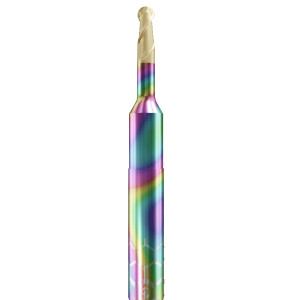 TT.TTN.B2.30.6.180.50.X.RZ | 3mm Titanium Bur for ZirkonZahn 6mm Shaft Machines (2-Flute Ball)