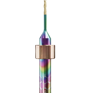TT.TTN.F2.15.6.150.50.X.R1 | 1.5mm Titanium Bur for DC1*/ DC5*/DC7* Machines (2-Flute Flat)