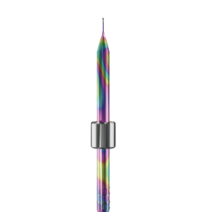 ZT.DIA.B2.03.3.030.48.X.R4 | 0.3mm Zirconia Bur for Amann Girrbach* Machines (2-Flute Ball)