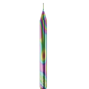 ZT.DIA.B2.03.4.030.50.X.R0 | 0.3mm Zirconia Bur for Roland* DWX* Machines (2-Flute Ball)