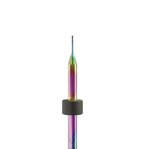 ZT.DIA.B2.05.3.055.42.X.R2 | 0.5mm Zirconia Bur for Sirona* MCX5* Machines (2-Flute Ball)