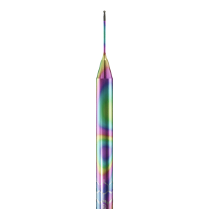 ZT.DIA.B2.06.4.100.50.X.R0 | 0.6mm Zirconia Bur for Roland* DWX* Machines (2-Flute Ball) Long Version