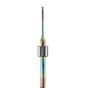 ZT.DIA.B2.10.3.160.48.X.R4 | 1mm Zirconia Bur for Amann Girrbach* Machines (2-Flute Ball)