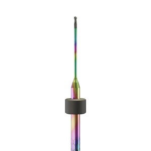 ZT.DIA.B2.10.3.200.48.X.R2 | 1mm Zirconia Bur for Imes-Icore* 3mm Shaft Machines (2-Flute Ball)