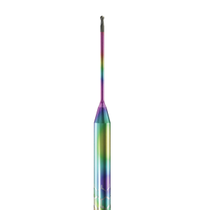ZT.DIA.B2.10.4.200.50.X.R0 | 1mm Zirconia Bur for Roland* DWX* Machines (2-Flute Ball) Long Version