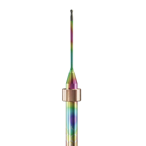 ZT.DIA.B2.10.4.200.50.X.R1 | 1mm Zirconia Bur for Yenadent*  Machines (2-Flute Ball)