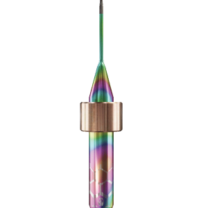 ZT.DIA.B2.03.6.030.53.X.R1 | 0.3mm Zirconia Bur for DC1*/ DC5*/DC7* Machines (2-Flute Ball)
