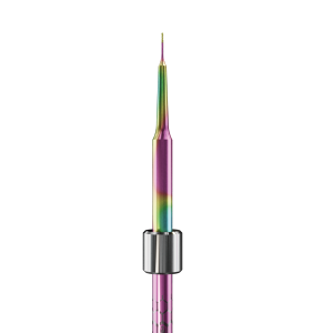 ZT.TEC.B2.03.3.030.48.X.R4C | 0.3mm Zirconia Bur for Amann Girrbach* Machines (2-Flute Ball) Conical Neck
