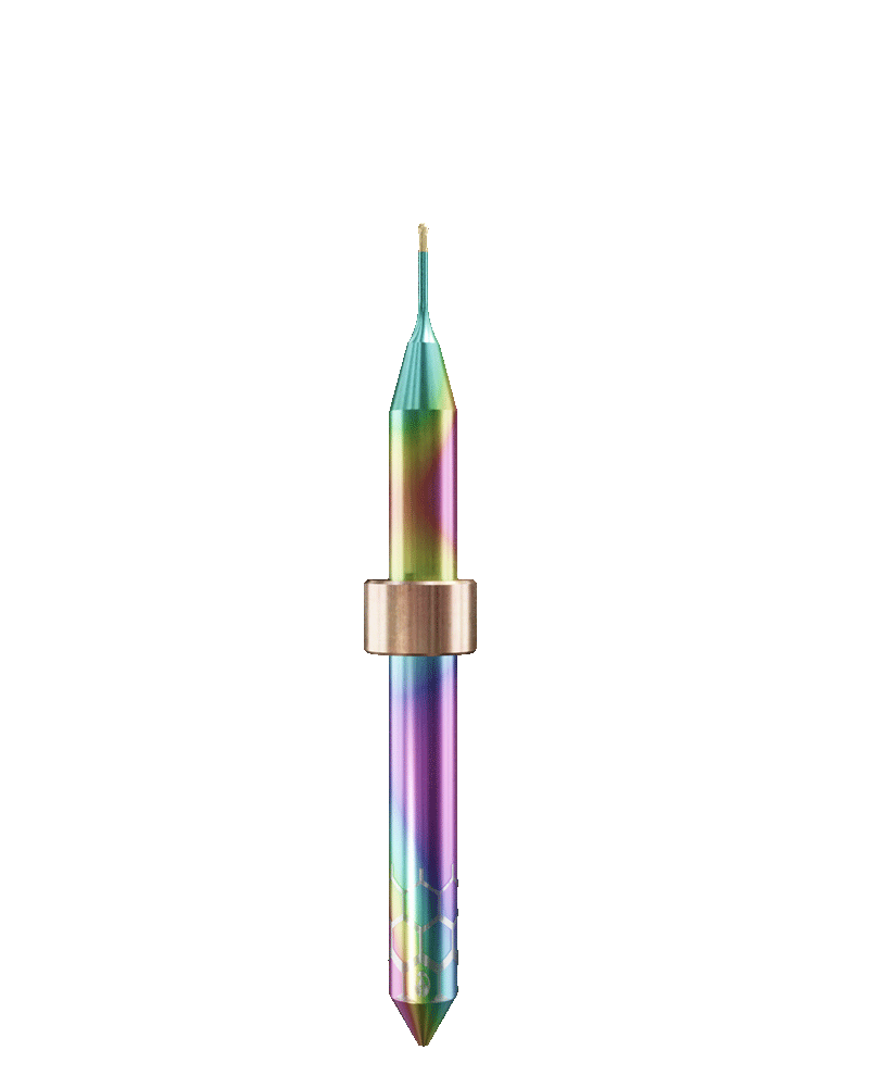 CT.TTN.B2.06.4.045.48.X.R1 | 0.6mm CoCr Bur for Yenadent* Machines (2-Flute Ball)