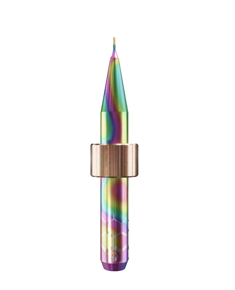 CT.TTN.B2.06.6.020.50.X.R1 | 0.6mm CoCr Bur for DC1*/ DC5*/DC7* Machines (2-Flute Ball)