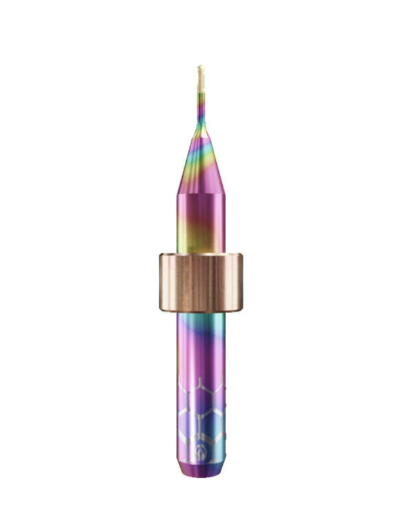 CT.TTN.B2.10.6.090.50.X.R1 | 1mm CoCr Bur for DC1*/ DC5*/DC7* Machines (2-Flute Ball)