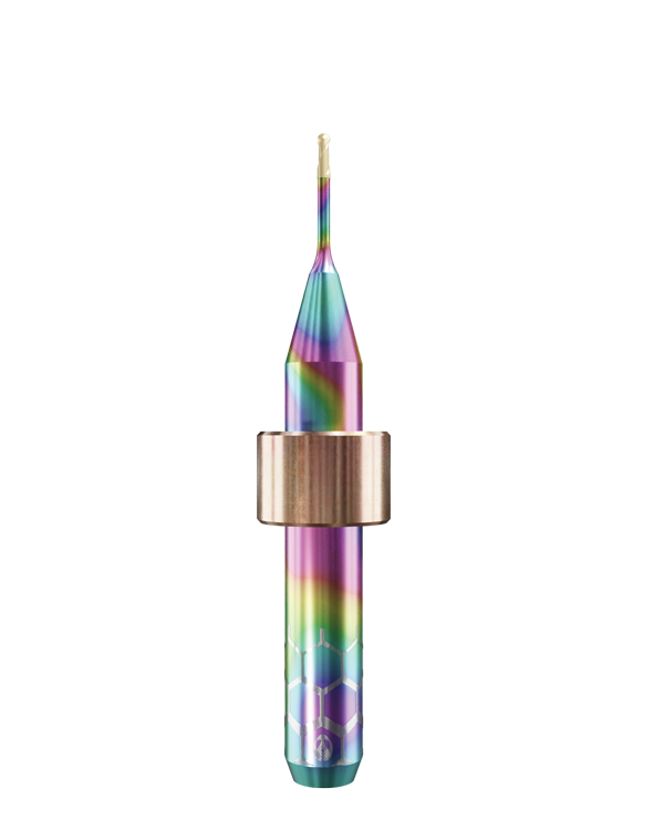 CT.TTN.B2.15.6.140.50.X.R1 | 1.5mm CoCr Bur for DC1*/ DC5*/DC7* Machines (2-Flute Ball)