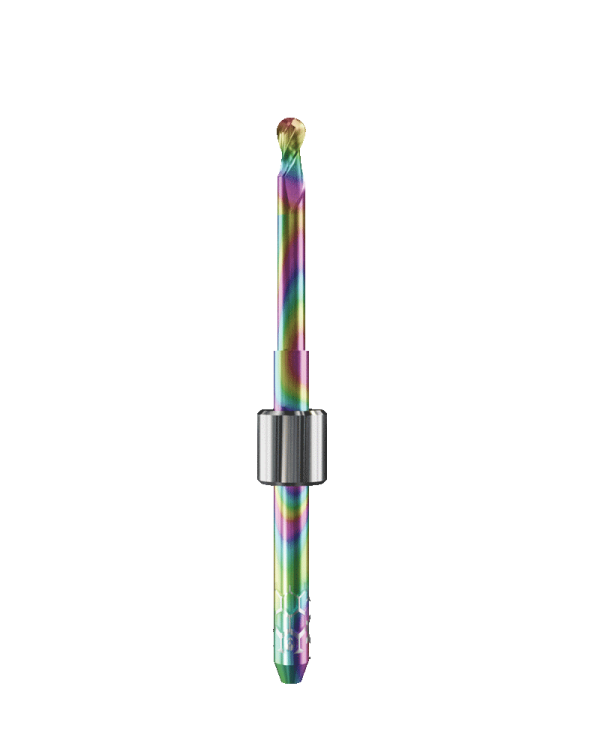 PT.TEC.B2.25.3.200.48.X.R4 | 2.5mm PMMA/PEEK Bur for Amann Girrbach* Machines (2-Flute Ball)