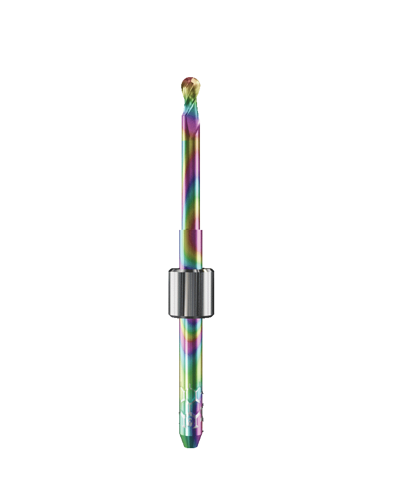 PT.TEC.B2.25.3.200.48.X.R4 | 2.5mm PMMA/PEEK Bur for Amann Girrbach* Machines (2-Flute Ball)