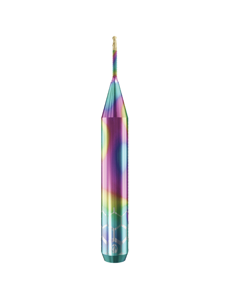 TT.TTN.B2.10.6.090.50.X.R0 | 1mm Titanium Bur for Open Machines (2-Flute Ball)