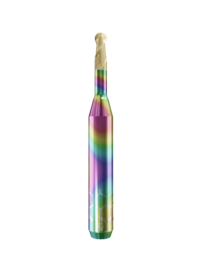 TT.TTN.B2.30.6.150.50.X.R0 | 3mm Titanium Bur for Open Machines (2-Flute Ball)