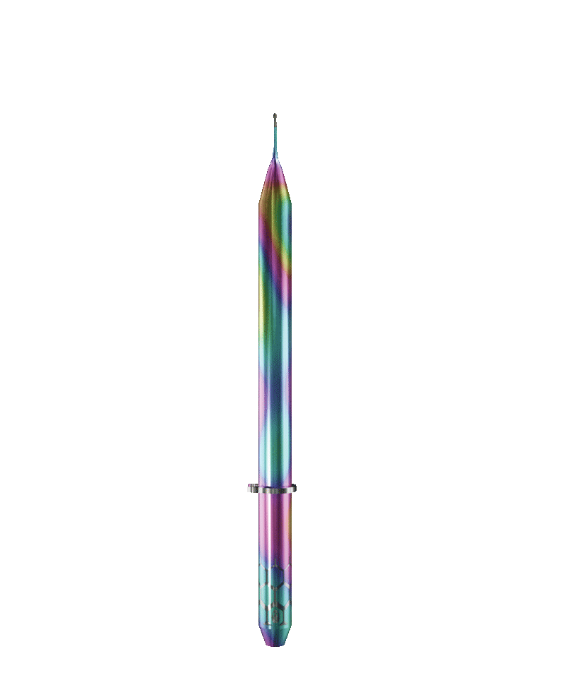 ZT.DIA.B2.03.3.030.38.X.R3 | 0.3mm Zirconia Bur for VHF* Machines (2-Flute Ball)