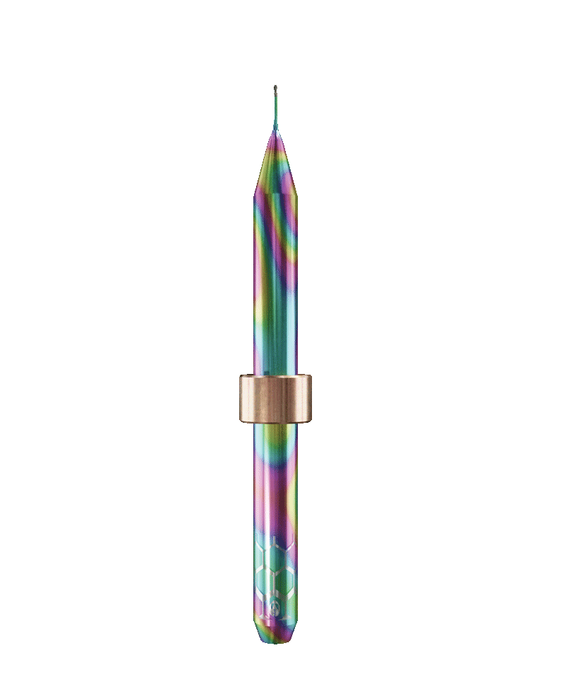 ZT.DIA.B2.03.4.030.50.X.R1 | 0.3mm Zirconia Bur for Yenadent*  Machines (2-Flute Ball)