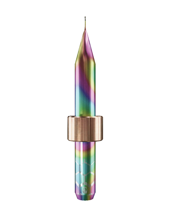ZT.DIA.B2.03.6.030.53.X.R6 | 0.3mm Zirconia Bur for Imes-Icore* 6mm Shaft/PM7* Machines (2-Flute Ball)