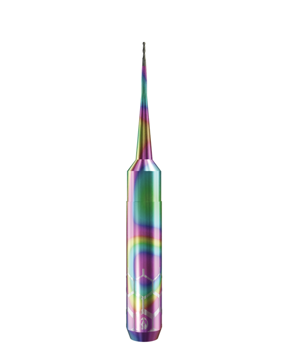ZT.DIA.B2.05.6.026.50.X.RZ | 0.5mm Zirconia Bur for ZirkonZahn* 6mm Shaft Machines (2-Flute Ball)