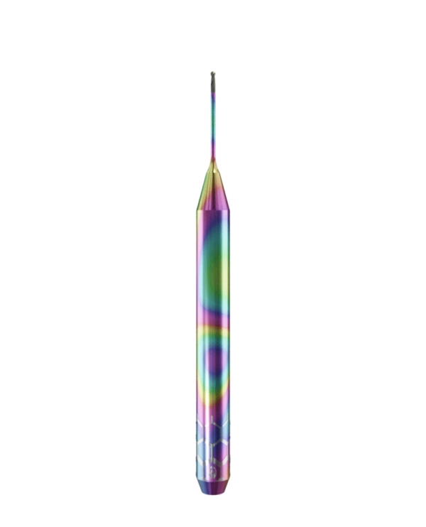 ZT.DIA.B2.06.4.100.50.X.R0 | 0.6mm Zirconia Bur for Roland* DWX* Machines (2-Flute Ball) Long Version