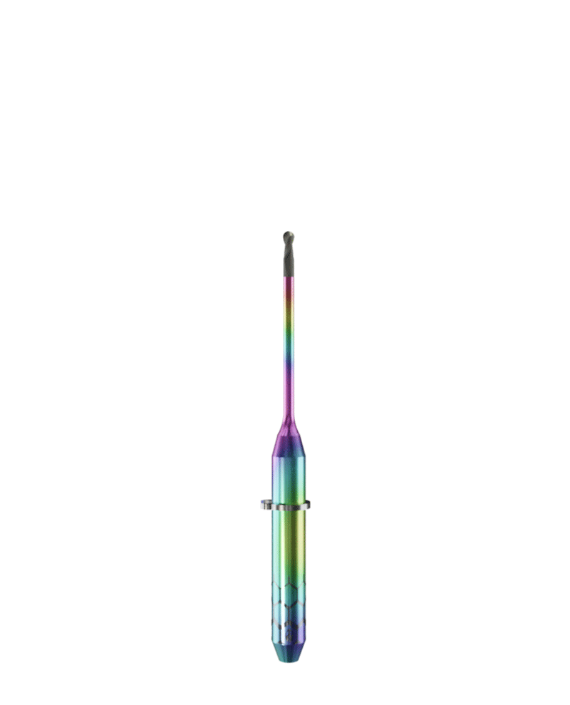ZT.DIA.B2.10.3.160.38.X.R3 | 1mm Zirconia Bur for VHF* Machines (2-Flute Ball)