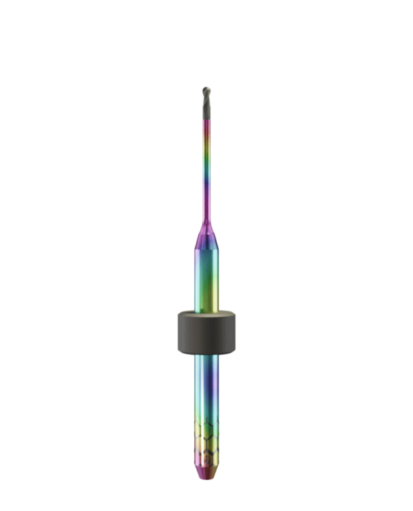 ZT.DIA.B2.10.3.160.48.X.R2 | 1mm Zirconia Bur for Imes-Icore* 3mm Shaft Machines (2-Flute Ball)