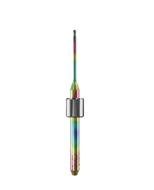 ZT.DIA.B2.10.3.160.48.X.R4 | 1mm Zirconia Bur for Amann Girrbach* Machines (2-Flute Ball)