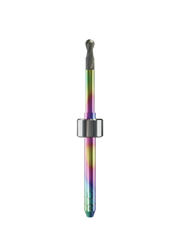 ZT.DIA.B2.25.3.200.48.X.R4 | 2.5mm Zirconia Bur for Amann Girrbach* Machines (2-Flute Ball)