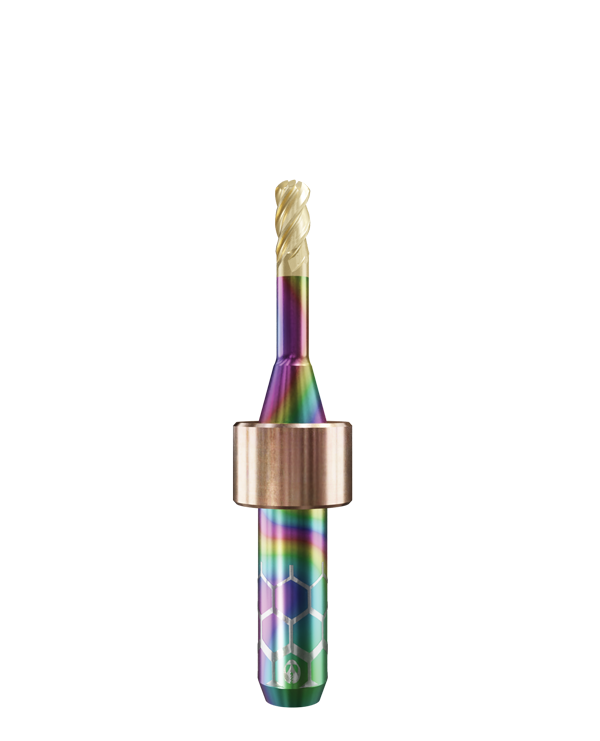 CT.TTN.T4.30.6.150.45.R.R6 | 3mm 4-Flute Torus CoCr Bur for Imes Icore* 6mm Shaft/PM7* Machines